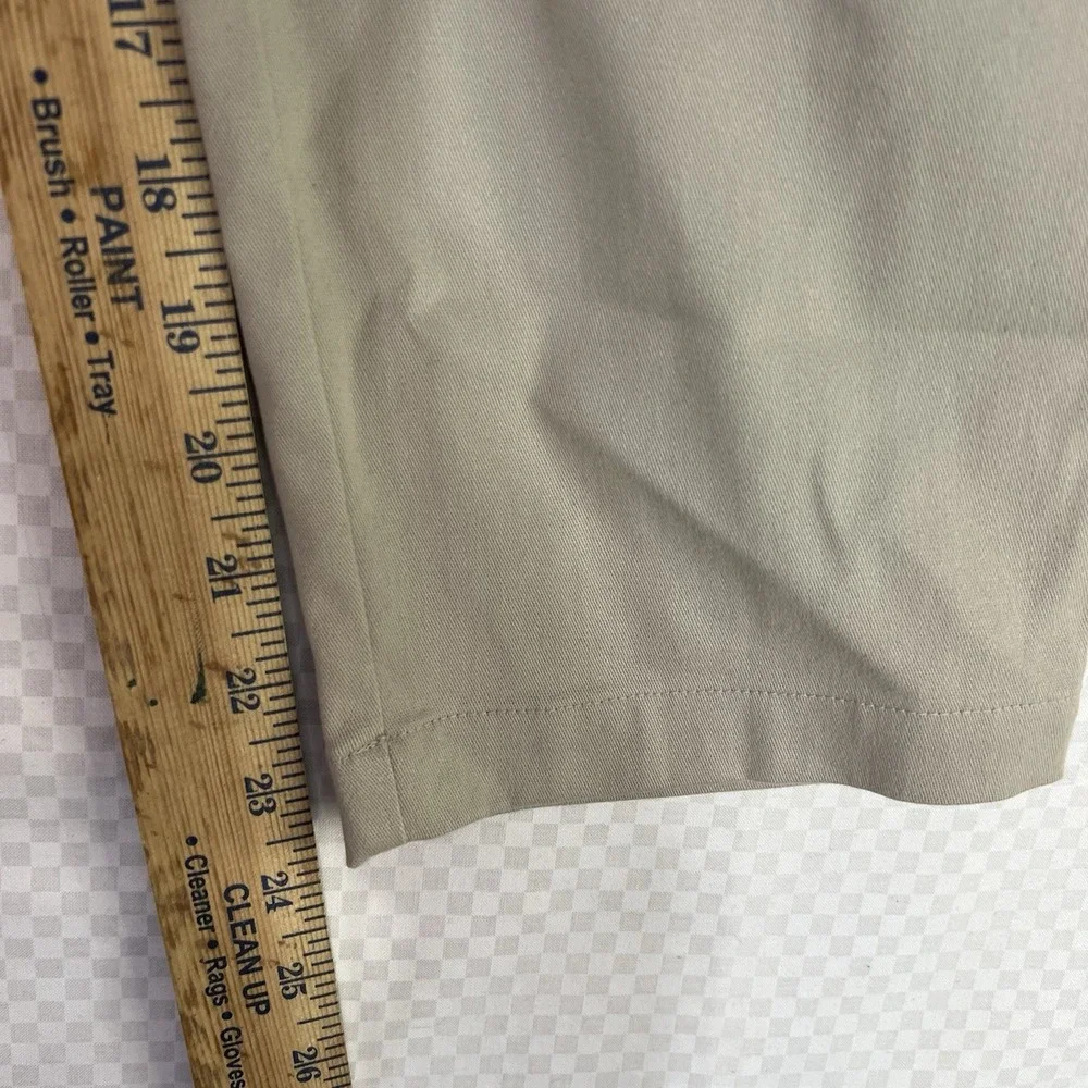 Wonder Nation School Uniform Chino Pants Boys Khaki Stretch Husky Size 10 - Picture 11 of 12